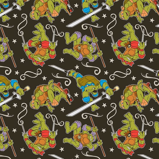Nickelodeon® Teenage Mutant Ninja Turtles® Toss Cotton Fabric